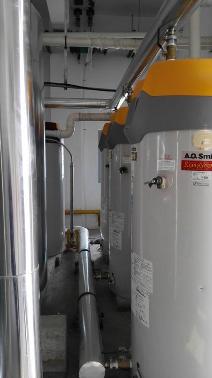 冷凝式燃气热水系统